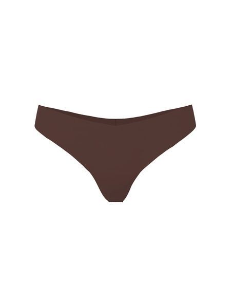 Безшовні трусики Танга PINK від Victoria's Secret 739762332 коричневі 739762332 фото
