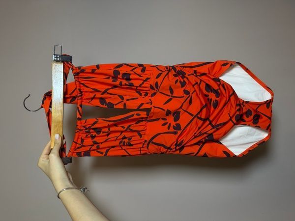 Слитный купальник Oroblu VOBB65219 VOBB65219_помаранчевий з какао фото