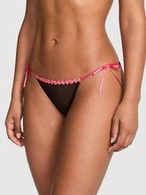 Женские трусики Бикини PINK от Victoria's Secret 738584060 черные 738584060 фото