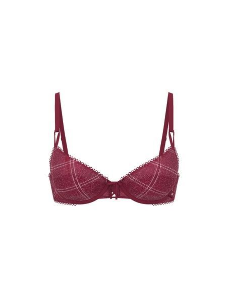 Комплект жіночої білизни Victoria's Secret 390494926 Червоний 390494926 фото