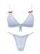 Комплект женского белья Victoria's Secret 765025684 голубой 765025684 фото 1