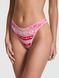 Женские трусики Танга PINK от Victoria's Secret 659211256 розовые 659211256 фото 1