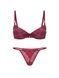 Комплект жіночої білизни Victoria's Secret 390494926 Червоний 390494926 фото 1