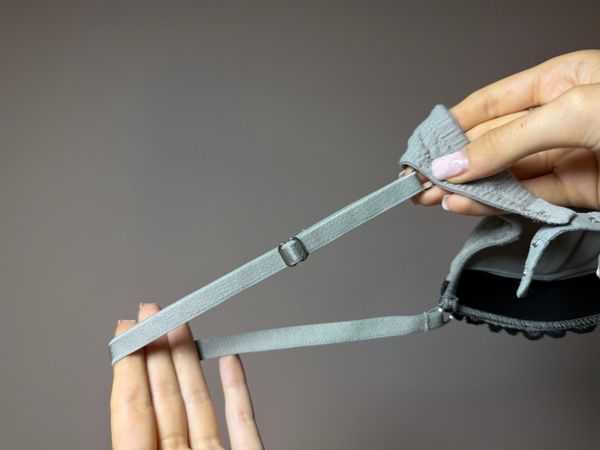 Бюстгальтер з формованими чашками Rosapois RGR08 SIM сiрий з Push-up RGR08 SIM_сiрий фото