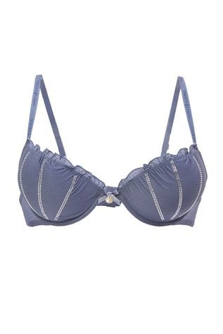 Бюстгальтер Verdissima NJ27G с Push-up на косточках NJ27G_сiрий з рожевим фото