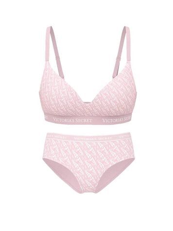 Комплект жіночої білизни Victoria's Secret 933330084 рожевий 933330084 фото