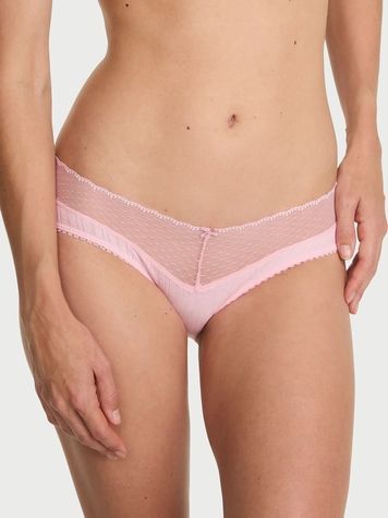 Женские трусики Хипстеры Victoria's Secret 437806486 розовые 437806486 фото