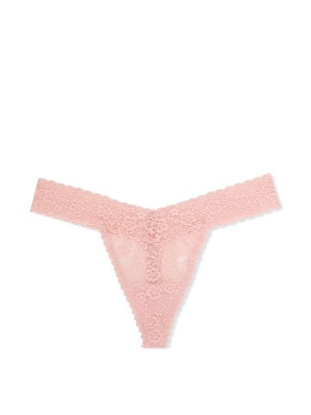 Мереживні Трусики Танга Victoria's Secret 155243801 з низькою посадкою 155243801 фото