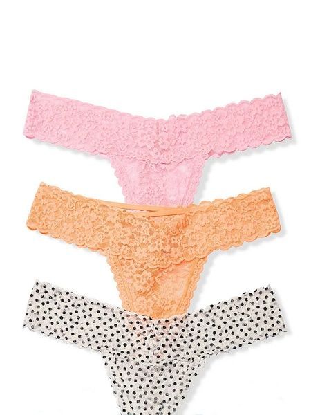 Набор трусиков Танга Victoria's Secret 736638671 (5шт) 736638671 фото
