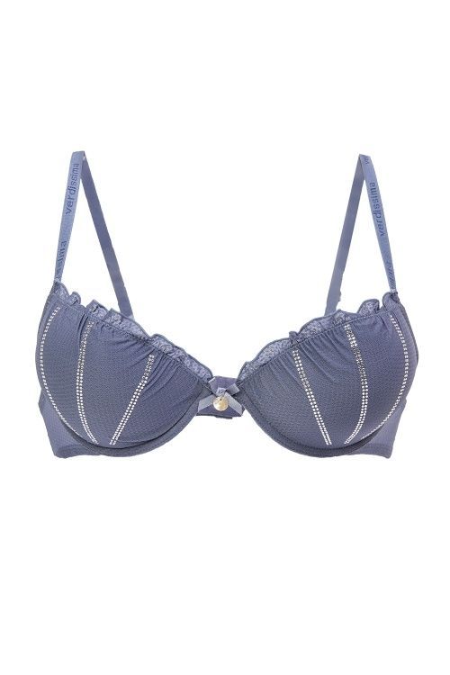 Бюстгальтер Verdissima NJ27G з Push-up на кісточках NJ27G_сiрий з рожевим фото