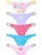 Набор трусиков Танга PINK от Victoria's Secret 708988434 (5шт) 708988434 фото 2
