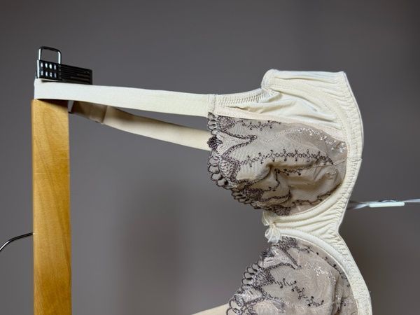Бюстгальтер з м'якими чашками Silenza SLZ02901075 з мереживом SLZ02901075_темно-бежевий фото