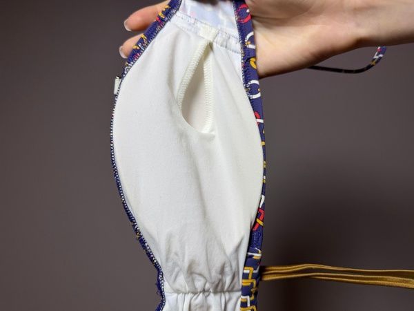 Купальный бюст Milavitsa 47170 Бандо 47170_синій набивний фото