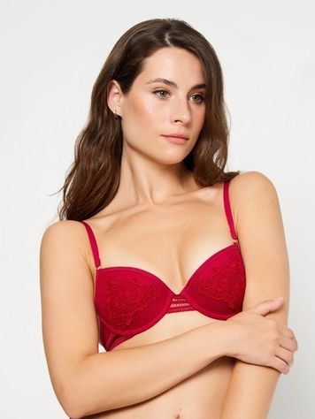 Бюстгальтер Verdissima CA24 з Push-up на кісточках CA24_вишневий фото
