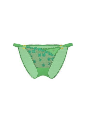 Жіночі трусики Бікіні PINK від Victoria's Secret 168990564 зелені 168990564 фото