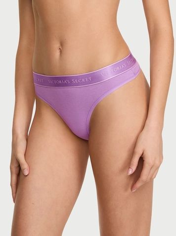 Жіночі трусики Танга Victoria's Secret 414281103 бузкові 414281103 фото