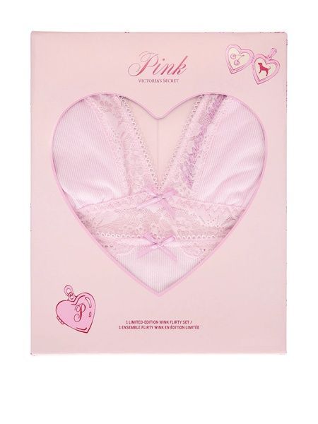 Комплект жіночої білизни PINK від Victoria's Secret 297340381 Рожевий 297340381 фото