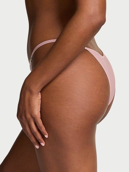 Женские трусики Бразилиана Victoria's Secret 42403316 розовые 42403316 фото