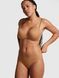 Бесшовные трусики Танга PINK от Victoria's Secret 84746115 коричневые 84746115 фото 4