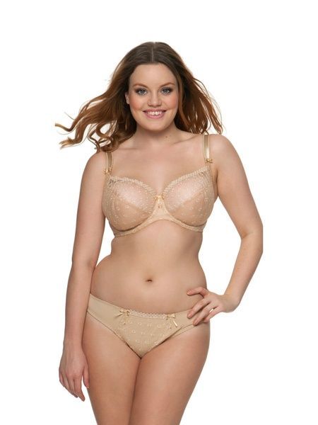Трусики сліп Curvy Kate CK2305 з середньою посадкою CK2305_бiсквiт фото