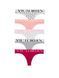 Набір трусиків Танга Victoria's Secret 914788046 (5шт) 914788046 фото 1