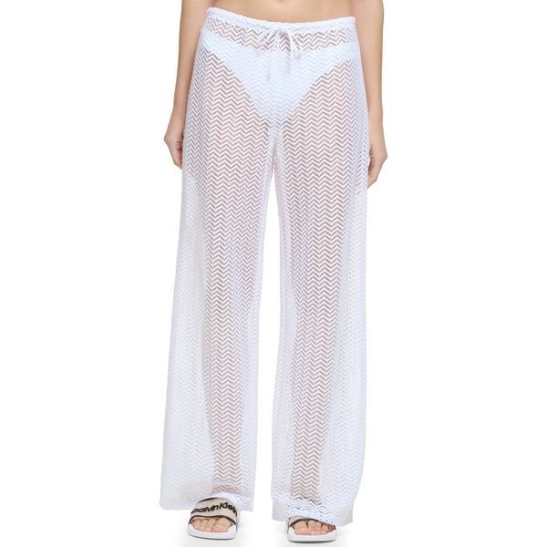 Мереживна Штани Calvin Klein 927921824 Білий 927921824 фото