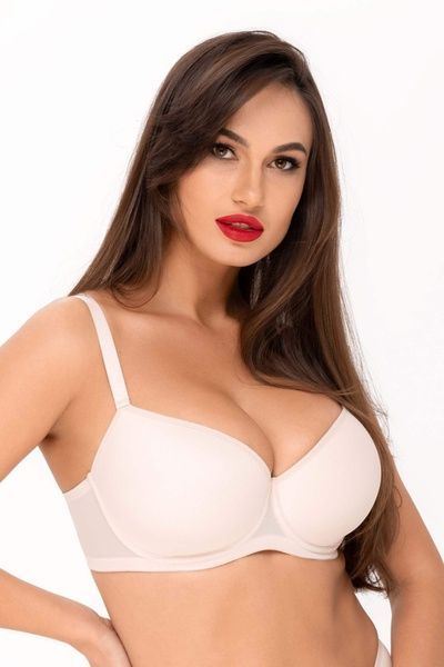 Бюстгальтер балконет на косточках Kalyna MONICA 5183 пион 5183_піон фото