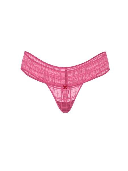 Женские трусики Танга Victoria's Secret 199997837 розовые 199997837 фото