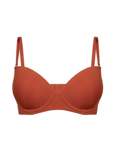 Бюстгальтер brabrabra SLZ19801076 с Push-up на косточках &mdash; Уценка (дефект) SLZ19801076(д)_темний апельсин фото