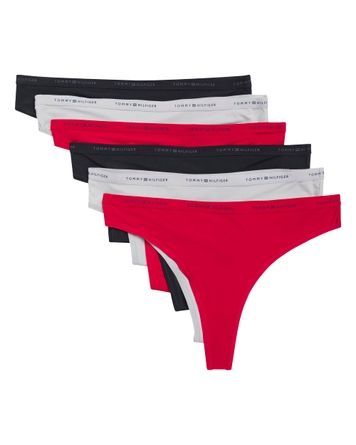 Набор трусиков Танга Tommy Hilfiger 966045731 (6шт) 966045731 фото