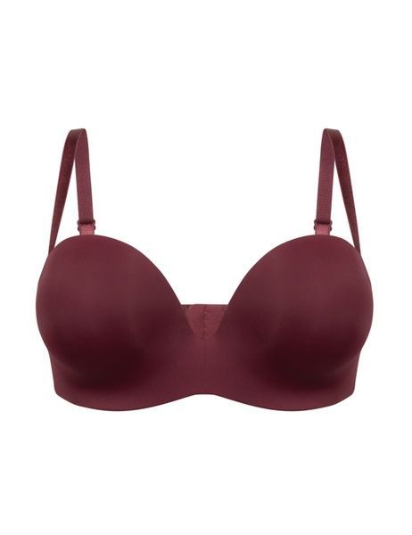 Бюстгальтер brabrabra SLZ19801225 с Push-up на косточках SLZ19801225_бордо фото