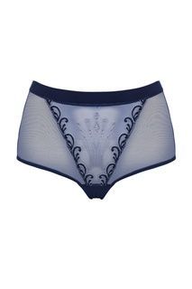 Трусики бріф Cotton Club 5SZ з високою талією 5SZ_синій фото