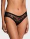 Кружевные трусики Чики Victoria's Secret 798266917 черные 798266917 фото 1