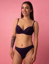 Бюстгальтер brabrabra SLZ19801076 з Push-up на кісточках SLZ19801076_ожина фото