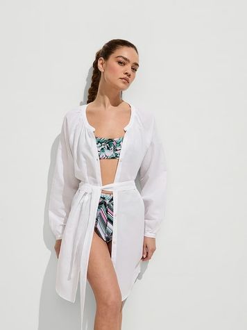 Пляжное платье Victoria's Secret 562574154 белое 562574154 фото
