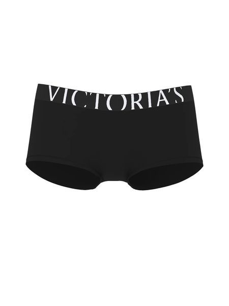 Жіночі трусики Шорти Victoria's Secret 146042390 чорні 146042390 фото