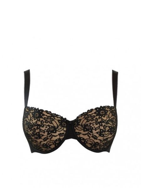 Бюстгальтер Curvy Kate SG3201 с формованной чашкой на косточках SG3201_чорний з мигдалем фото