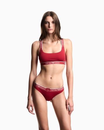 Комплект жіночої білизни Emporio Armani 201420134 Червоний 201420134 фото