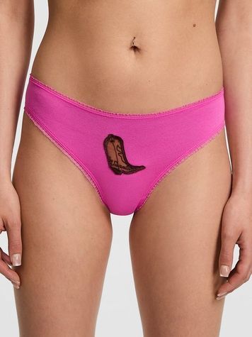 Жіночі трусики Чіки PINK від Victoria's Secret 259003739 рожеві 259003739 фото
