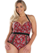 Купальник цельный Curvy Kate CS4627 CS4627_червоний з принтом фото 1
