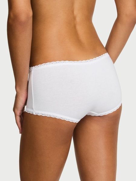 Жіночі трусики Шорти Victoria's Secret 398095784 білі 398095784 фото