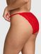 Кружевные трусики Бикини PINK от Victoria's Secret 684052679 красные 684052679 фото 2