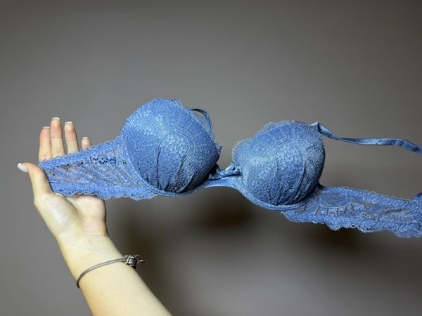Бюстгальтер з формованими чашками Verdissima RP24 блакитний з Push-up RP24_блакитний фото