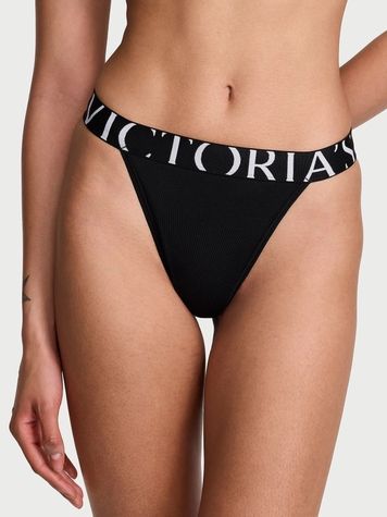 Трусики Бріфи Victoria's Secret 668502106 з завищеною талією 668502106 фото