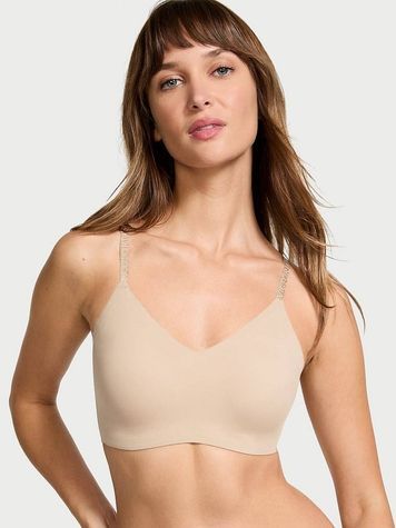 Бюстгальтер без кісточок Victoria's Secret 499944454 з формованою чашкою 499944454 фото