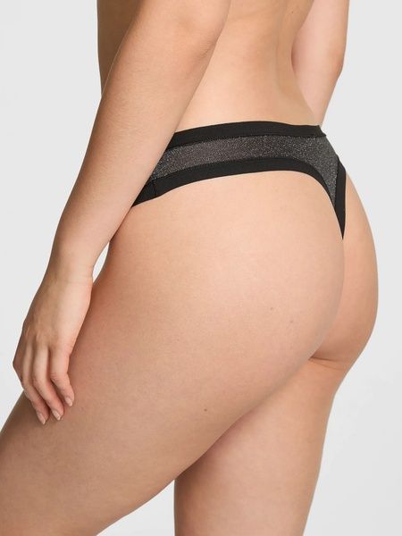 Комплект женского белья PINK от Victoria's Secret 268520431 черный 268520431 фото