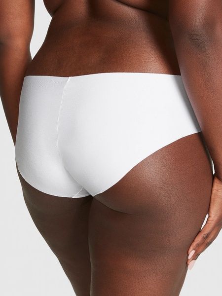 Бесшовные трусики Хипстеры PINK от Victoria's Secret 846976331 белые 846976331 фото