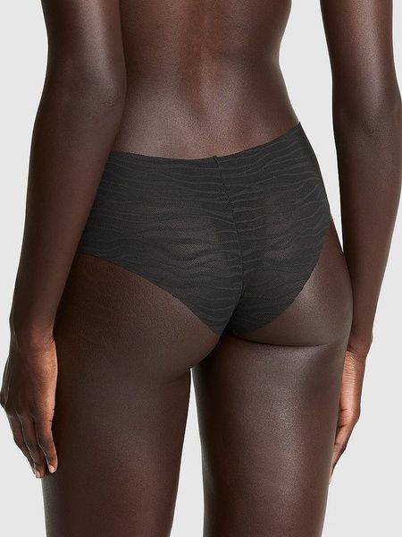 Бесшовные трусики Чики PINK от Victoria's Secret 715246211 черные 715246211 фото