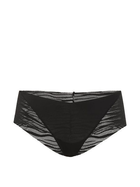 Бесшовные трусики Чики PINK от Victoria's Secret 715246211 черные 715246211 фото