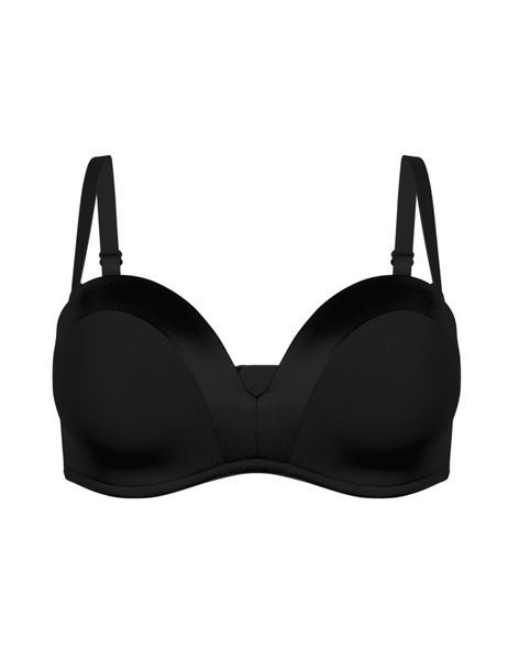 Балконет з формованою чашкою brabrabra SLZ24201203 чорний SLZ24201203_чорний фото